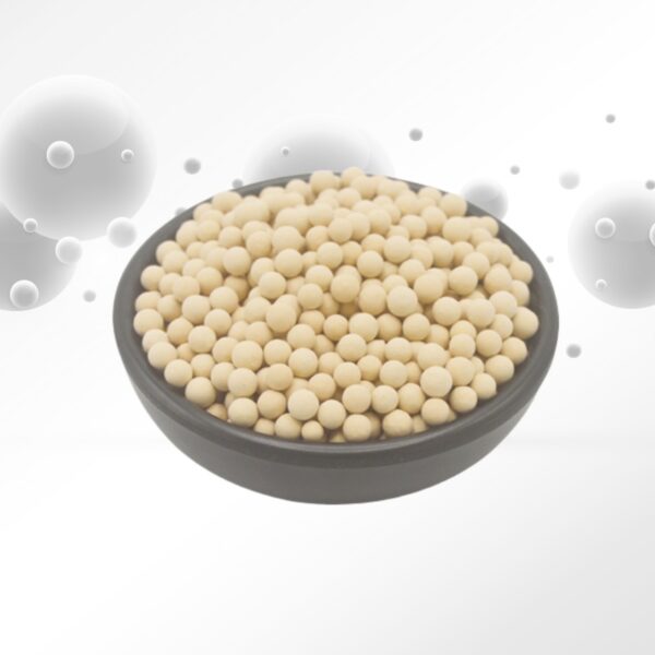 3A Molecular Sieve 3–4mm spherical beads in a black container