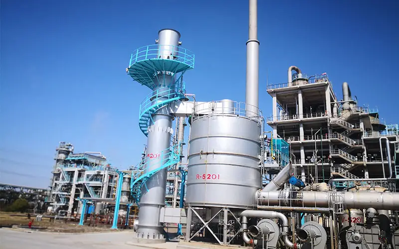 Shanghai Petrochemical RV-RTO Combustion Furnace Project industrial facility