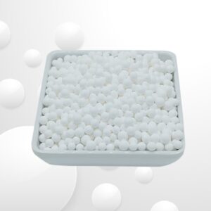 High-quality desulfurization agent activated alumina in spherical form.